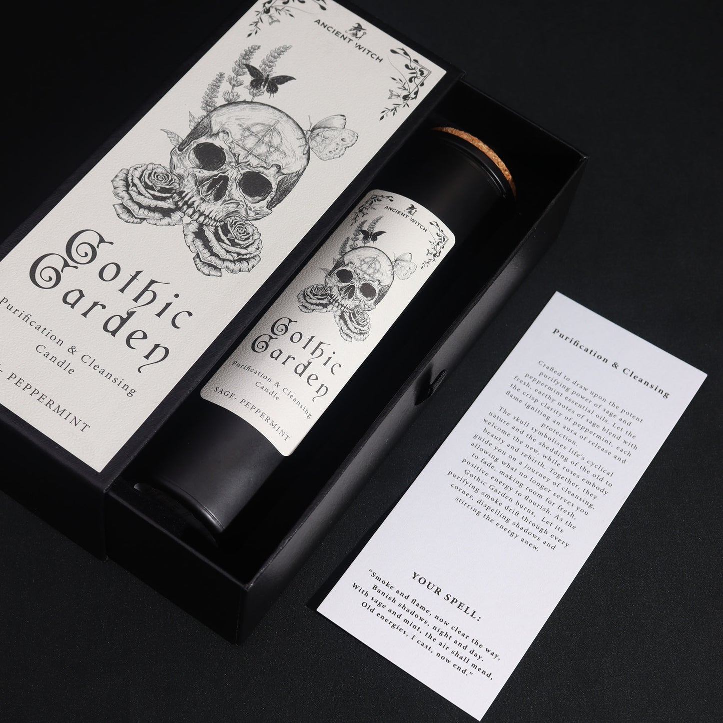 Ancient Witch Gothic Garden Candle – Cleansing & Purification
