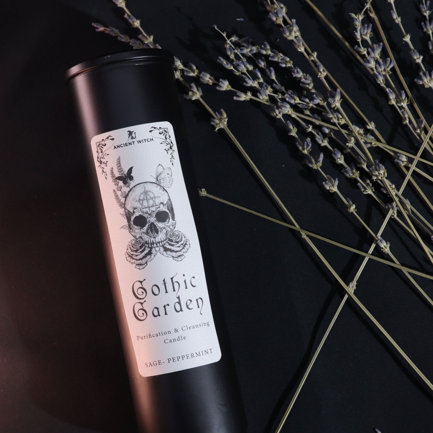 Ancient Witch Gothic Garden Candle – Cleansing & Purification