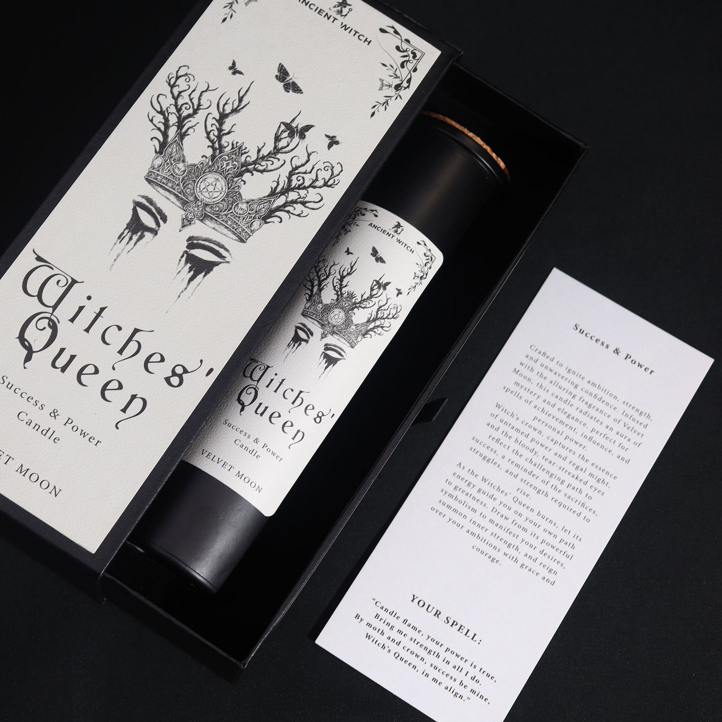 Ancient Witch Witches' Queen Candle – Power & Success