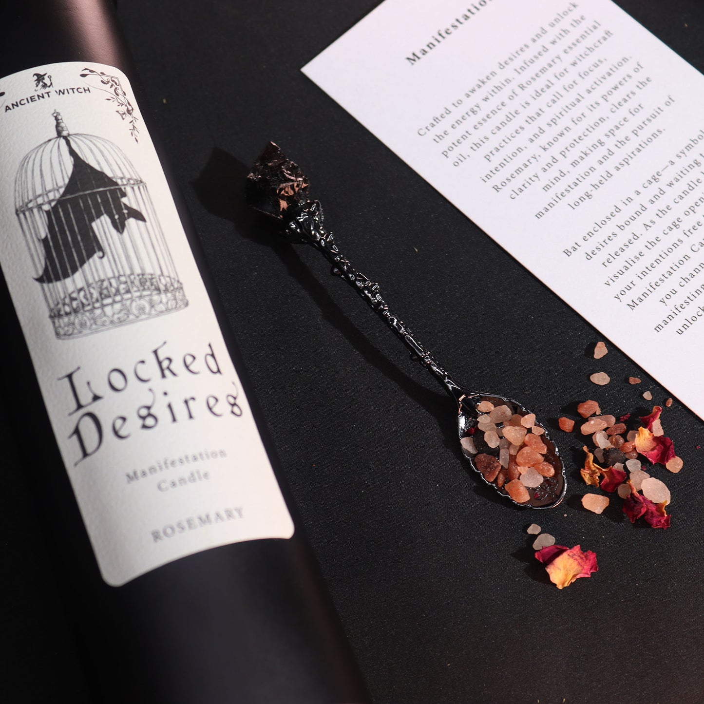 Ancient Witch Locked Desires Candle – Manifestation