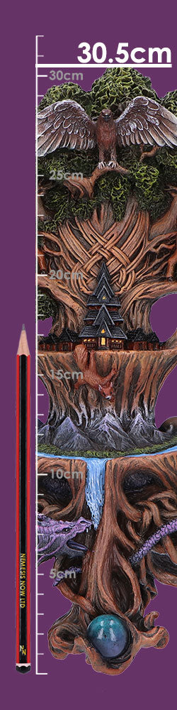 Yggdrasil Wall Plaque by Anne Stokes 30.5cm