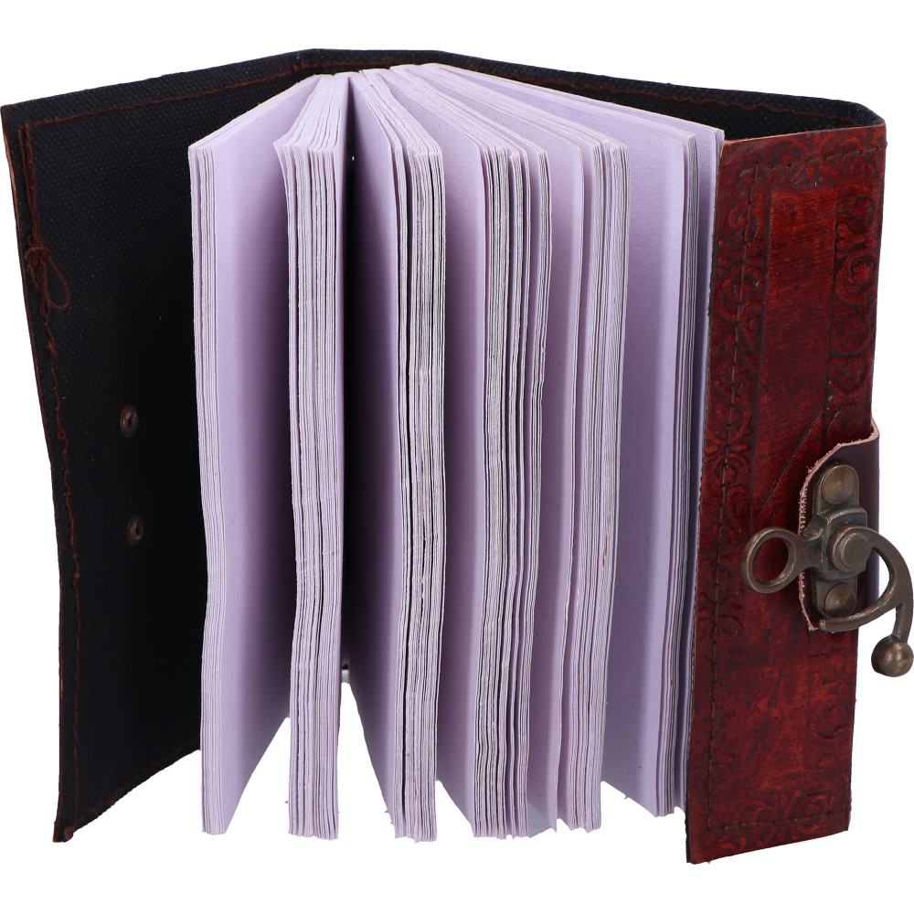 Nemesis Now Lockable Pentagram Leather Emboss Journal