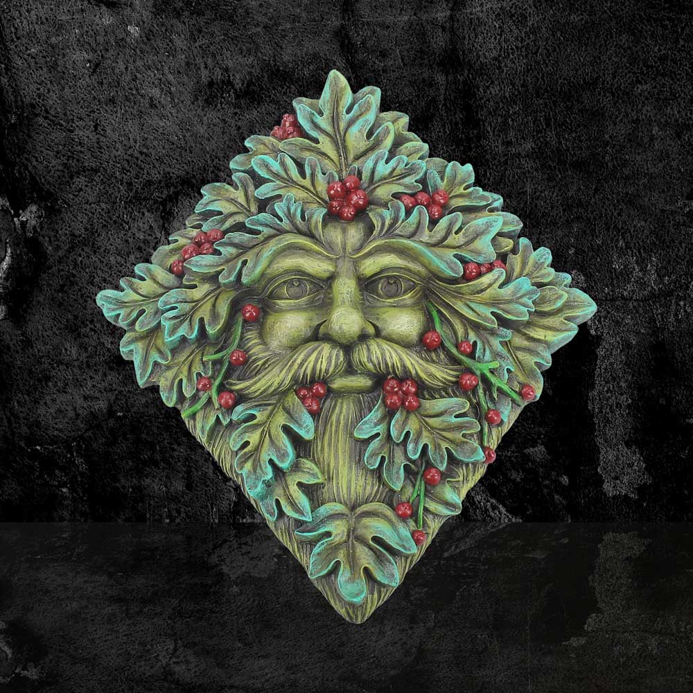 Tree Spirit Wall Plaque Berry Beard 24cm
