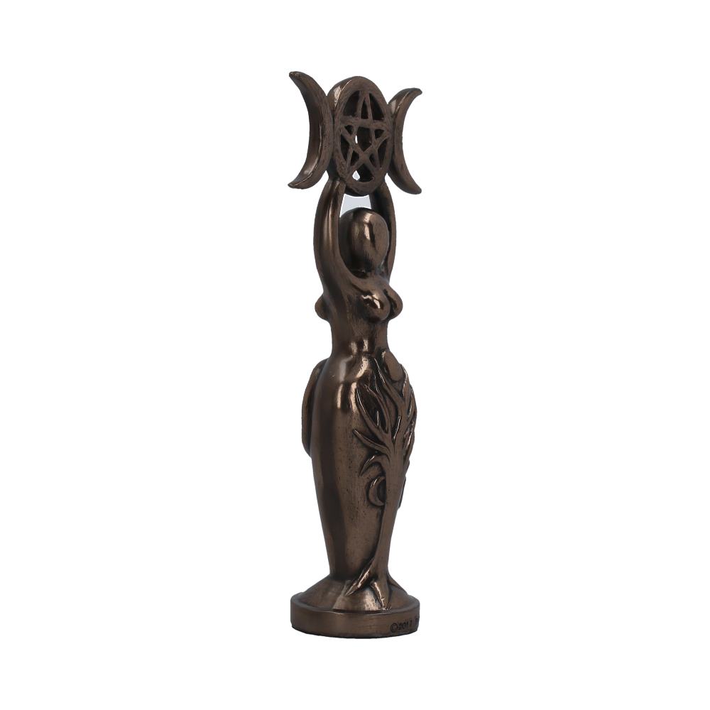 Triple Goddess Bronzed Ornament