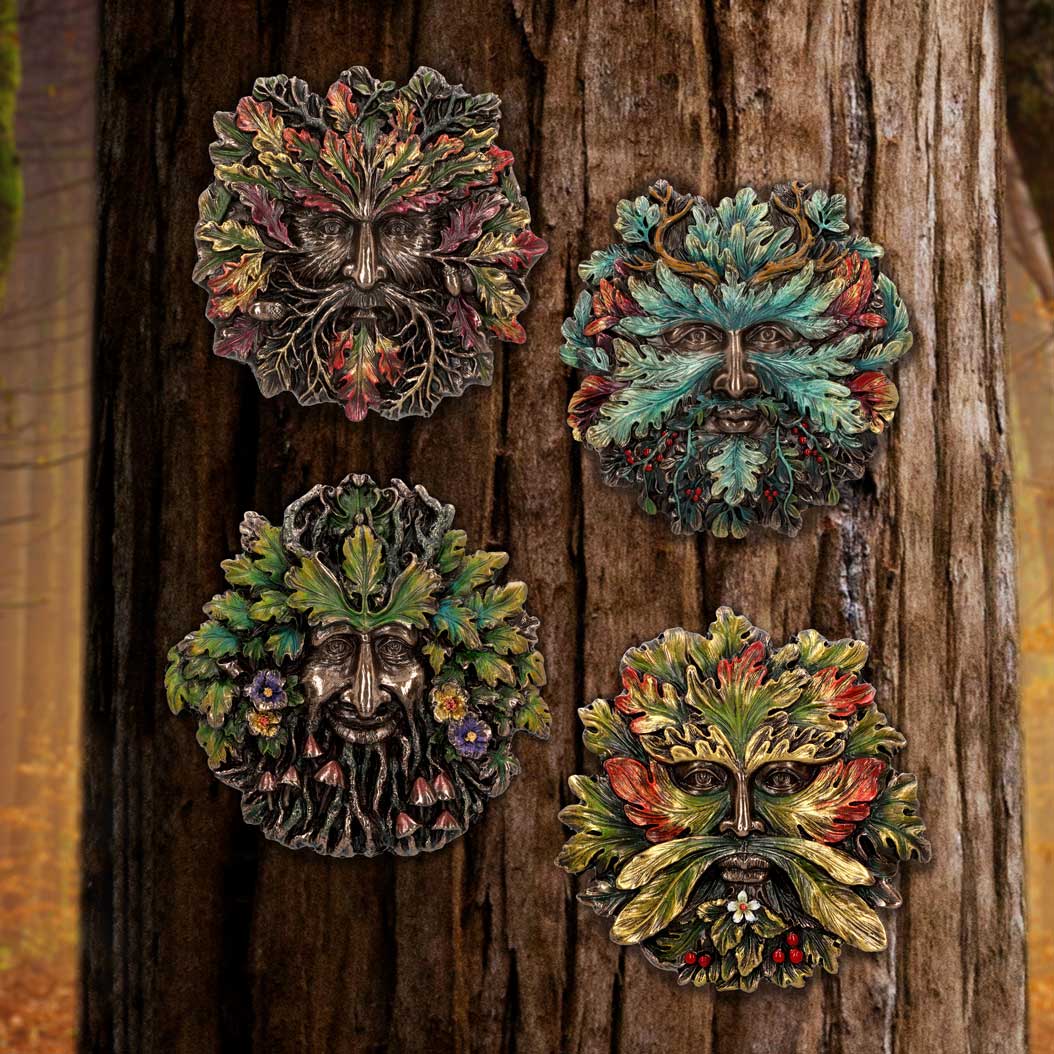 Autumnal Equinox Wall Mounted Tree Spirit 13cm