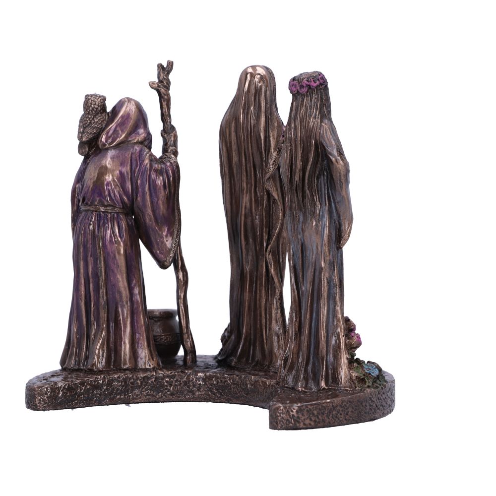 Drag image to spin Maiden, Mother and Crone Trio of Life 11.5cm