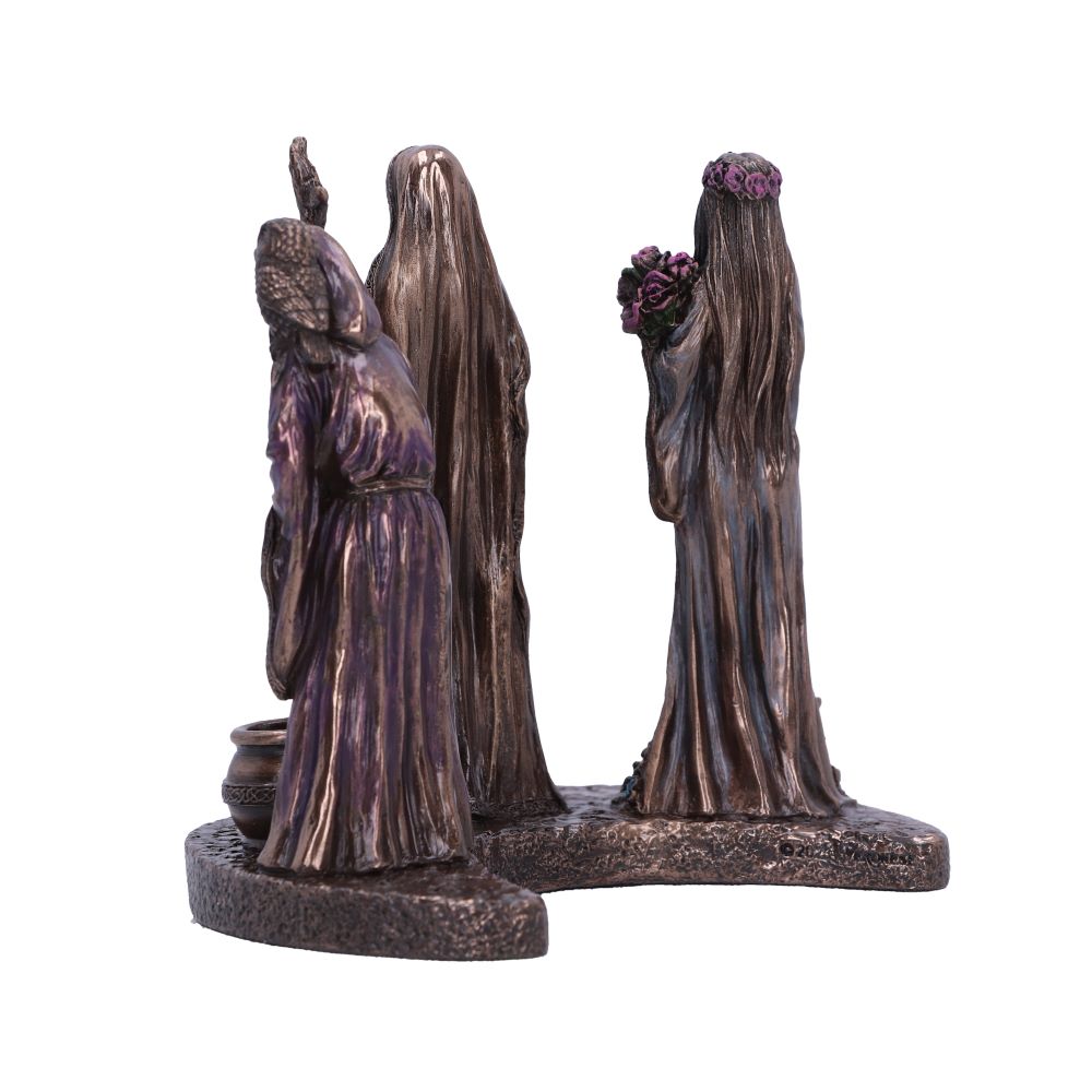Drag image to spin Maiden, Mother and Crone Trio of Life 11.5cm