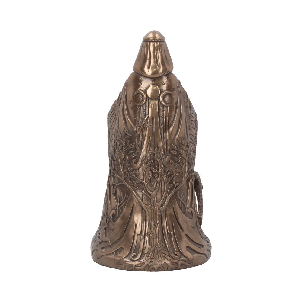 Bronzed Celtic Goddess Danu Ornament 22.5cm