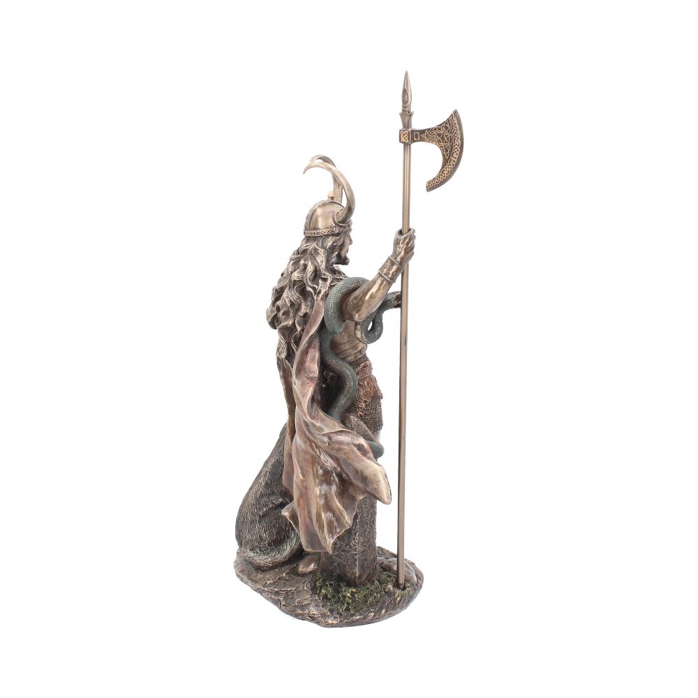 Bronzed Loki-Norse Trickster God 35cm