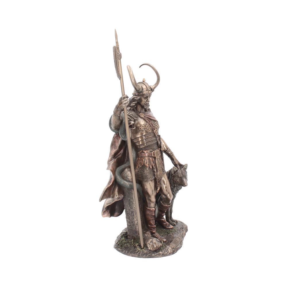 Bronzed Loki-Norse Trickster God 35cm