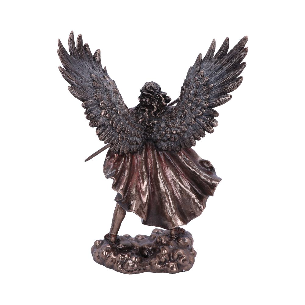 29cm Bronze Saint Michael the Defender Archangel Figurine