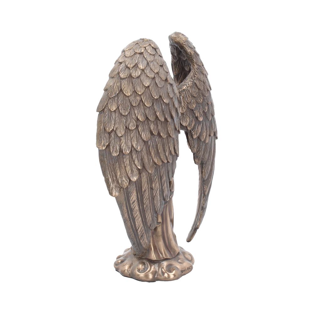 Bronzed Flower Of Life Metatron Archangel Figure 26cm