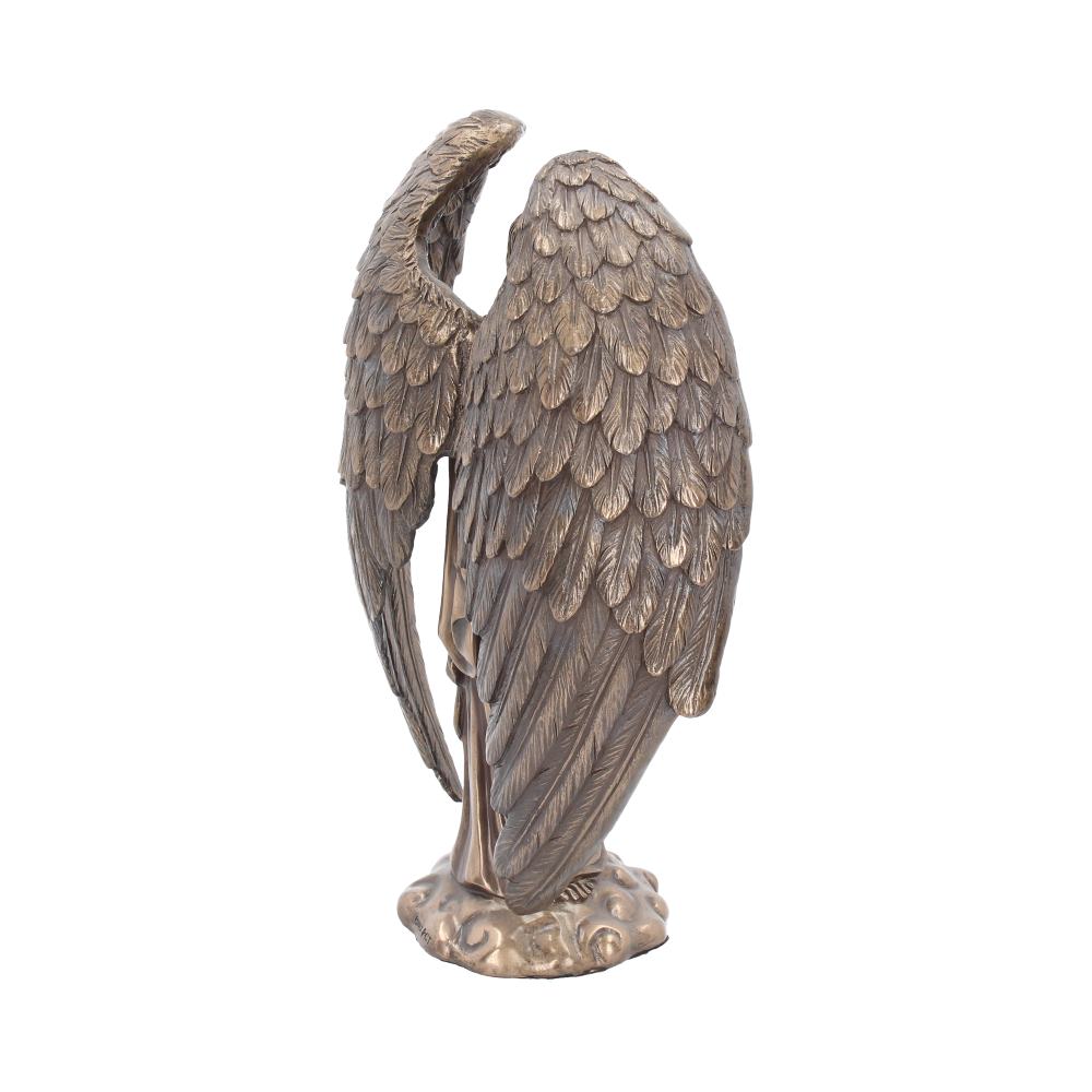 Bronzed Flower Of Life Metatron Archangel Figure 26cm