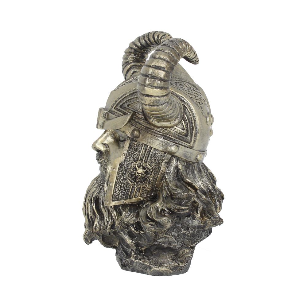 Bronze Odin Norse Viking God Bust