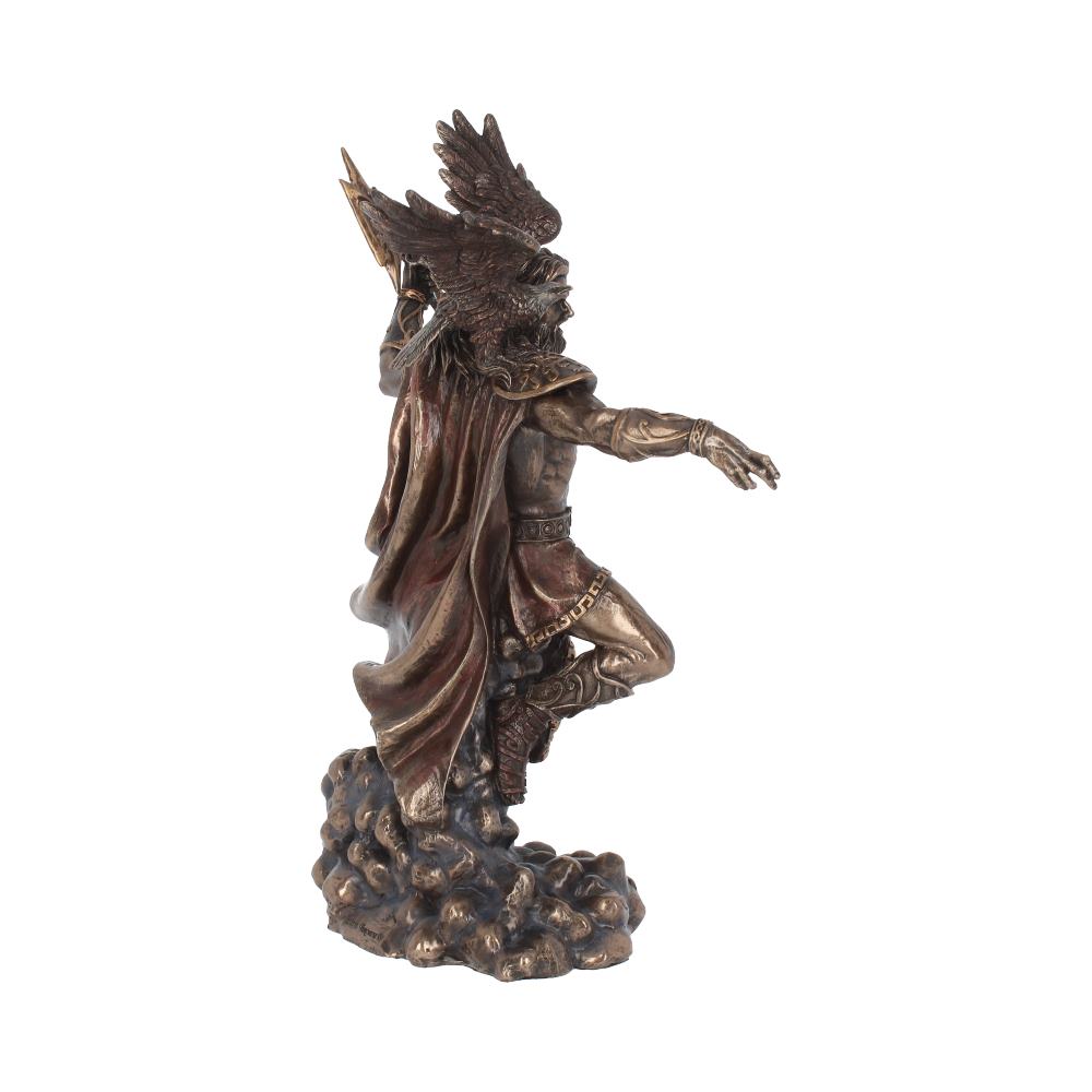 Bronzed Zeus King Of The Greek Gods 30cm