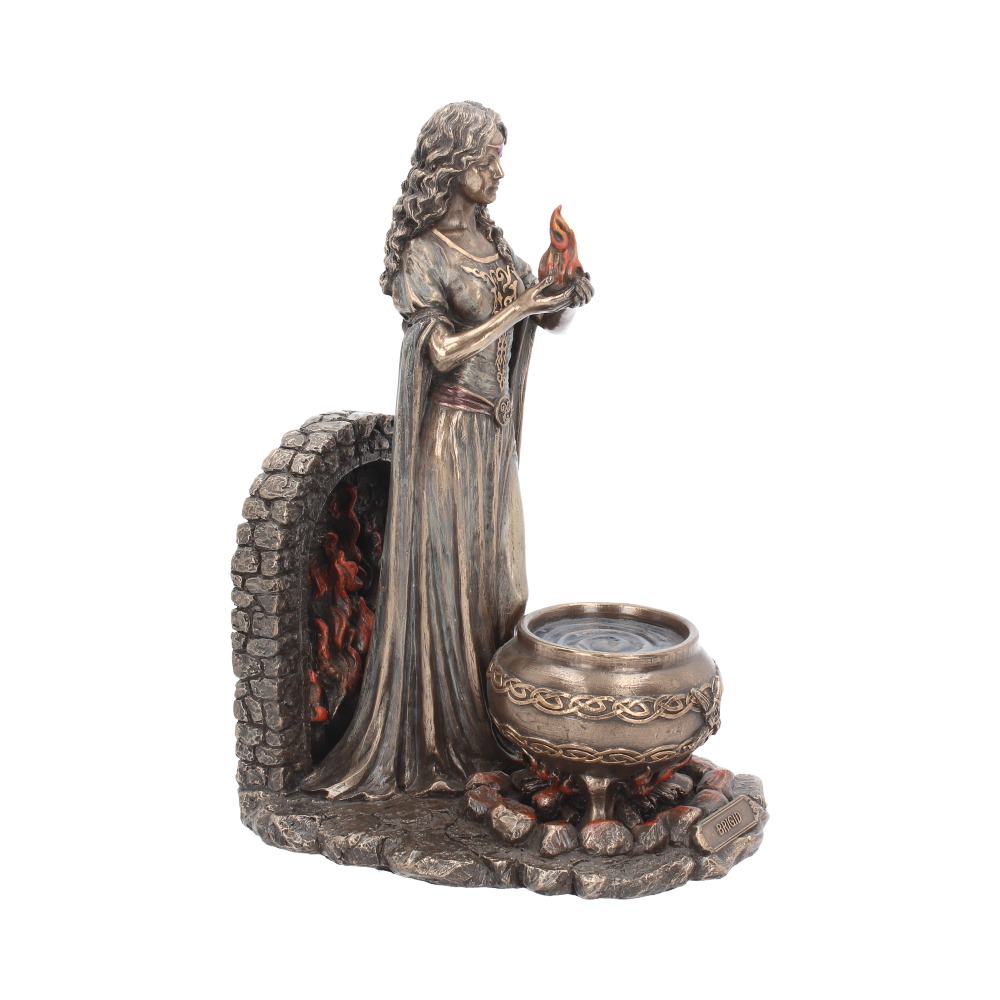 24.5cm Brigid Irish Goddess Bronze Figurine