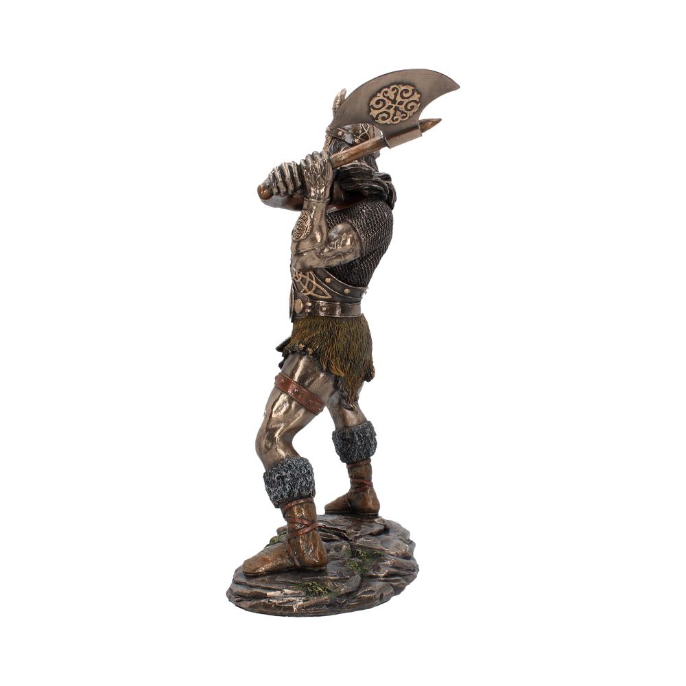 28.5cm Berserker bronze Viking medium warrior