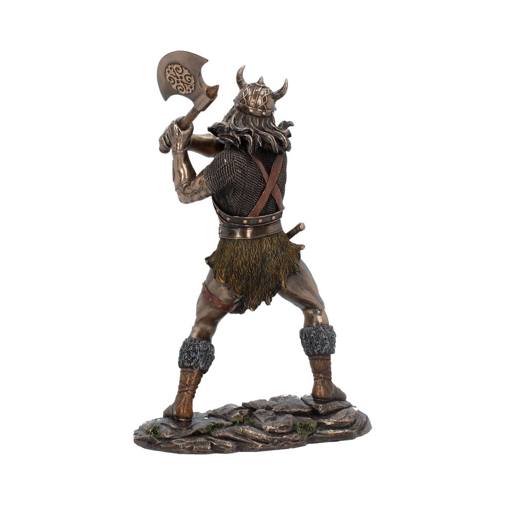 28.5cm Berserker bronze Viking medium warrior