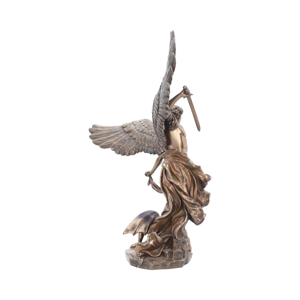 Bronzed Archangel Michael The Religious Warrior 37cm