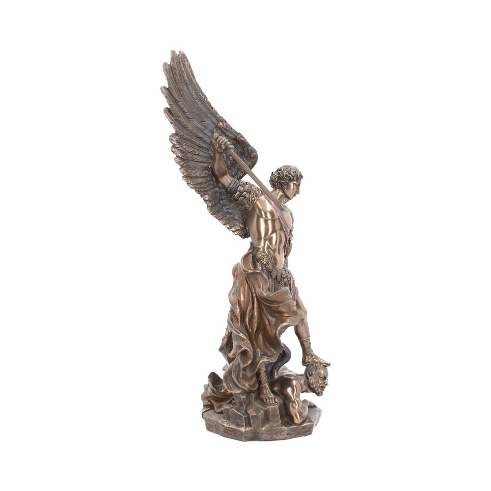 Bronzed Archangel Michael The Religious Warrior 37cm
