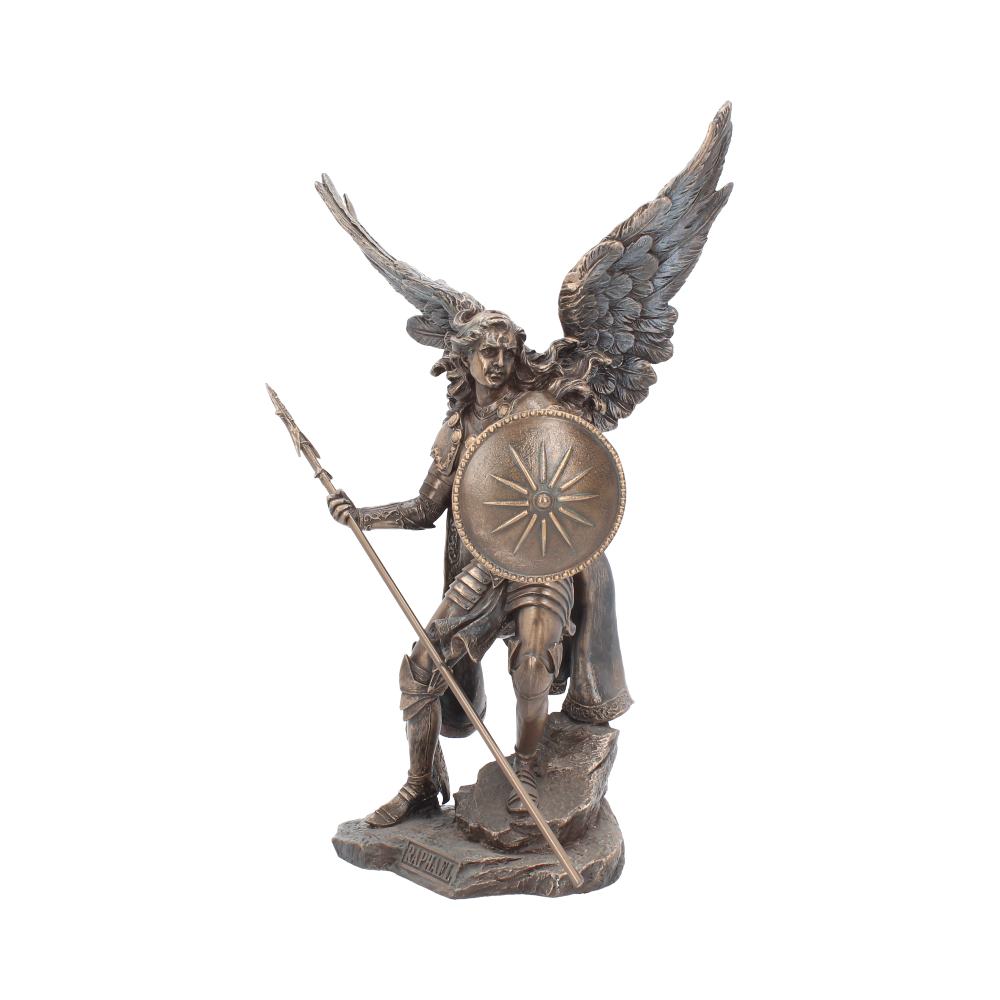Bronzed Archangel Raphael Warrior 35cm