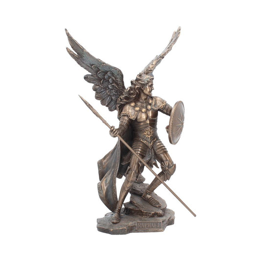 Bronzed Archangel Raphael Warrior 35cm