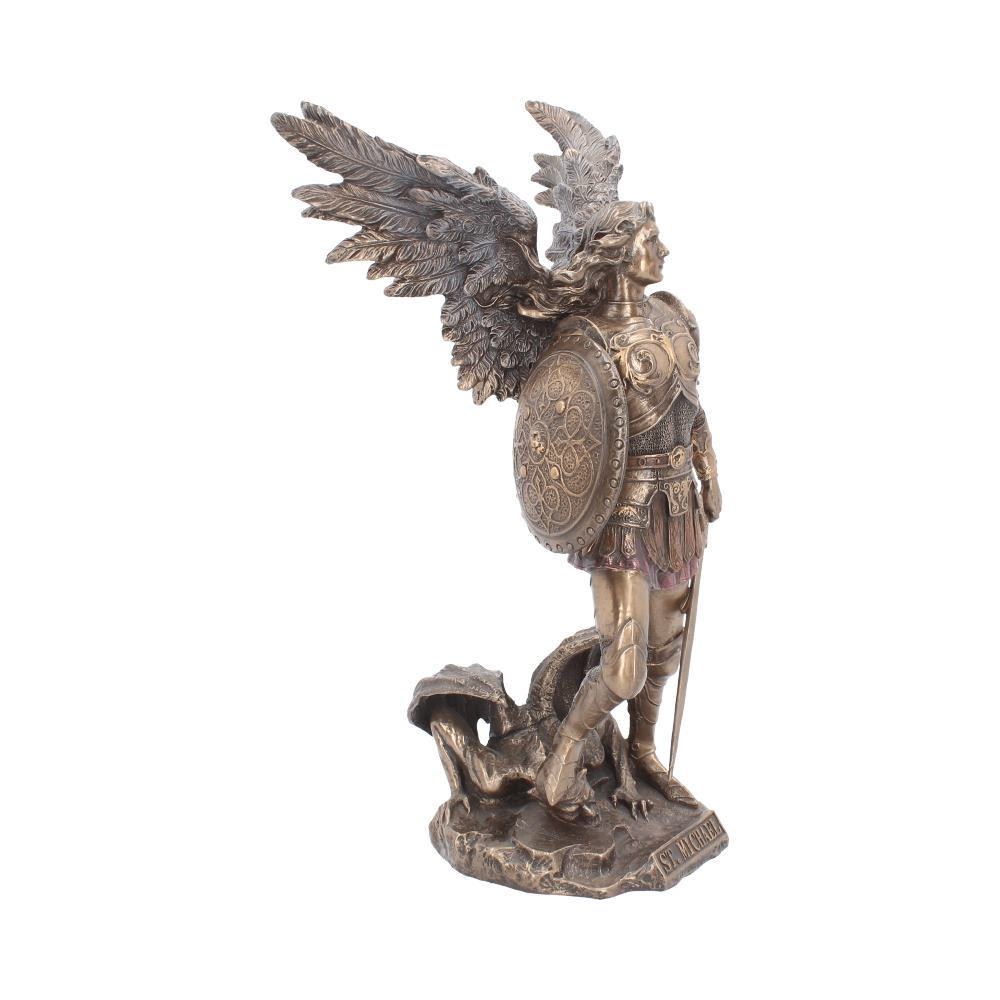 Bronzed Archangel Michael Figurine 33cm