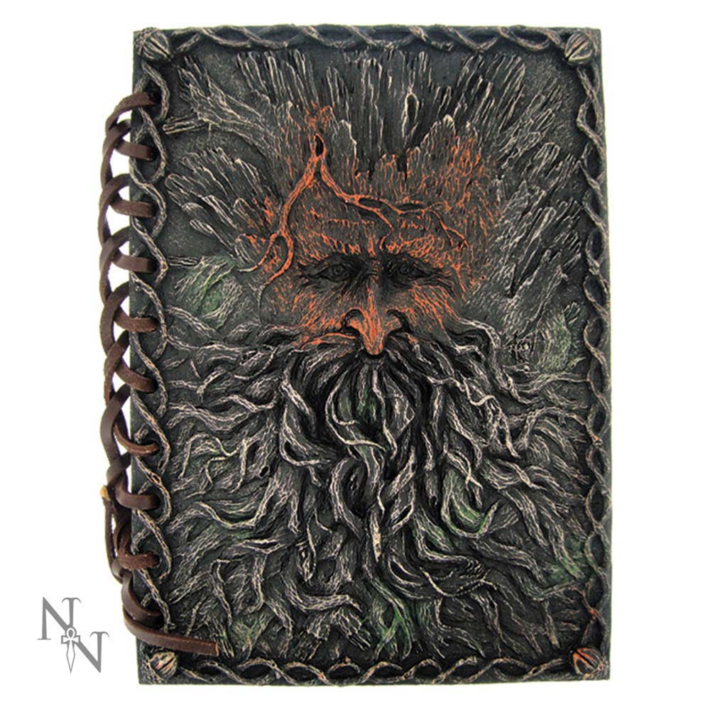 Tree Beard Notebook Green Man Tree Spirit Journal 19cm