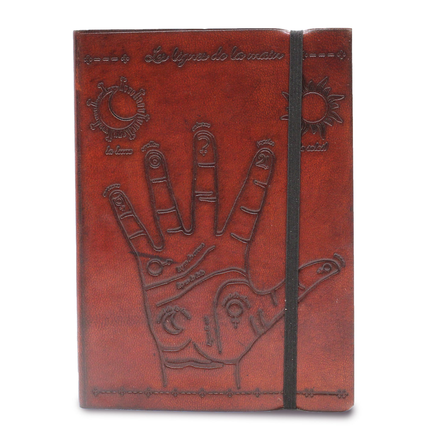 Medium Notebook with strap - Palmistry