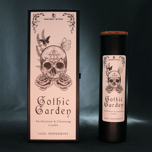 Ancient Witch Gothic Garden Candle – Cleansing & Purification