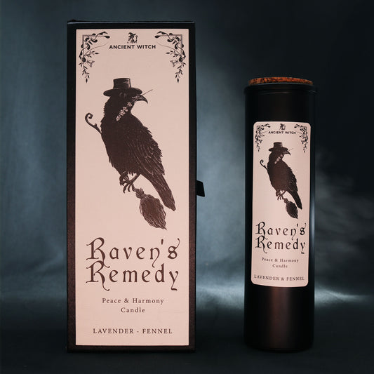 Ancient Witch Raven’s Remedy Candle – Peace & Harmony