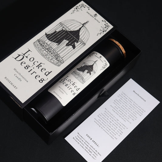 Ancient Witch Locked Desires Candle – Manifestation