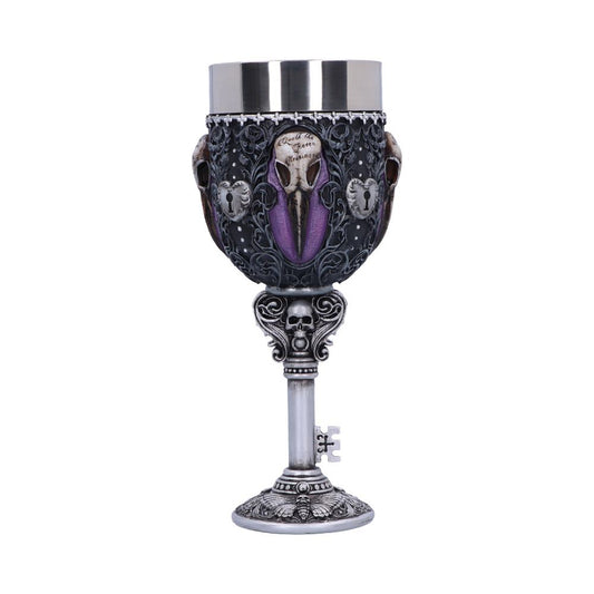 Edgar Allen Poe Nevermore Raven Goblet