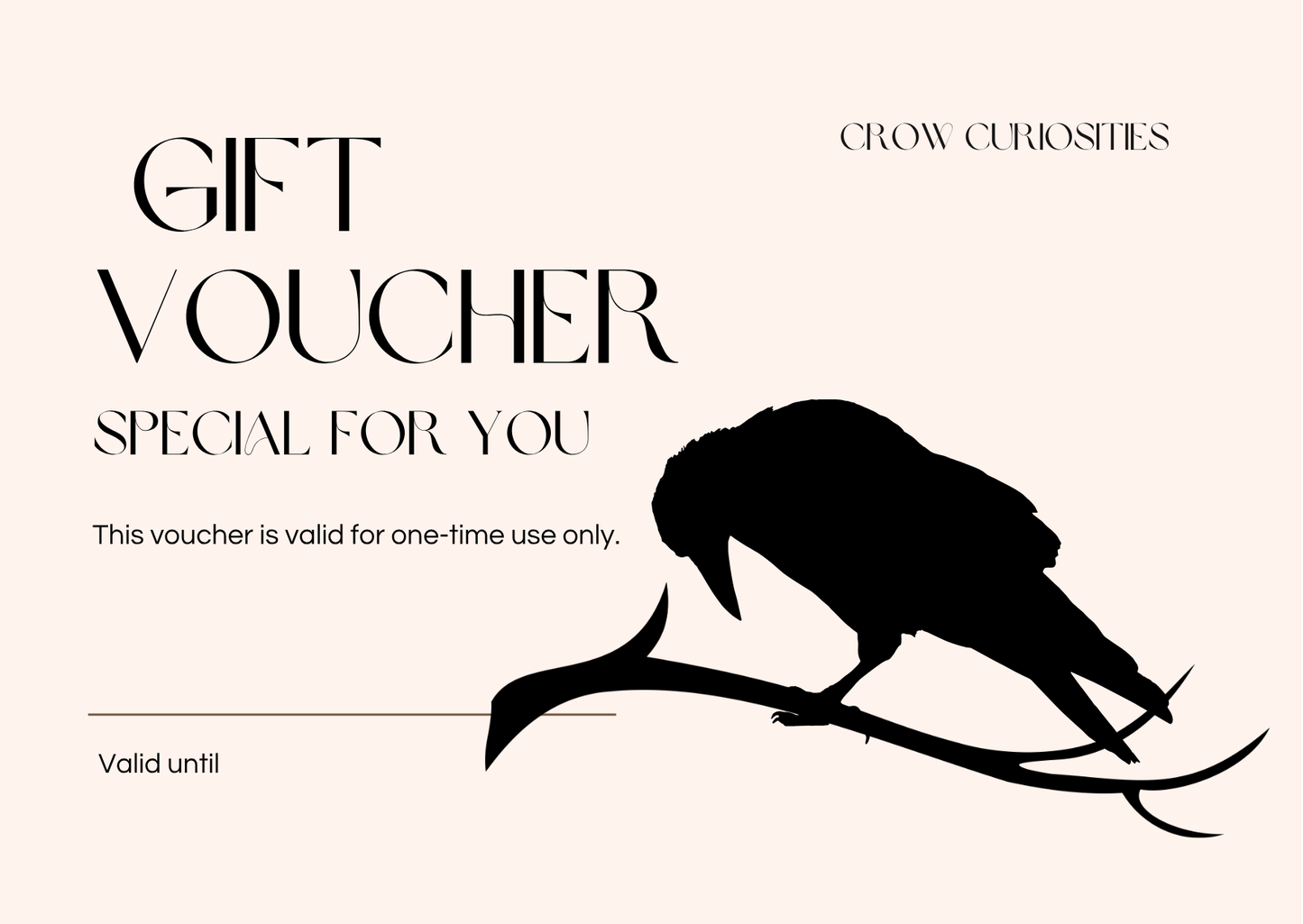 Crow Curiosities Gift Card
