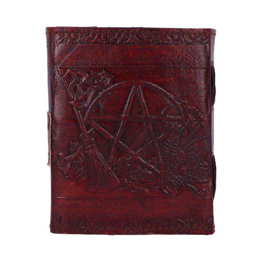 Nemesis Now Lockable Pentagram Leather Emboss Journal