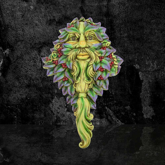 Winters Watch Wall Hanging Wall Mounted Tree Spirit Green Man 33.5cm