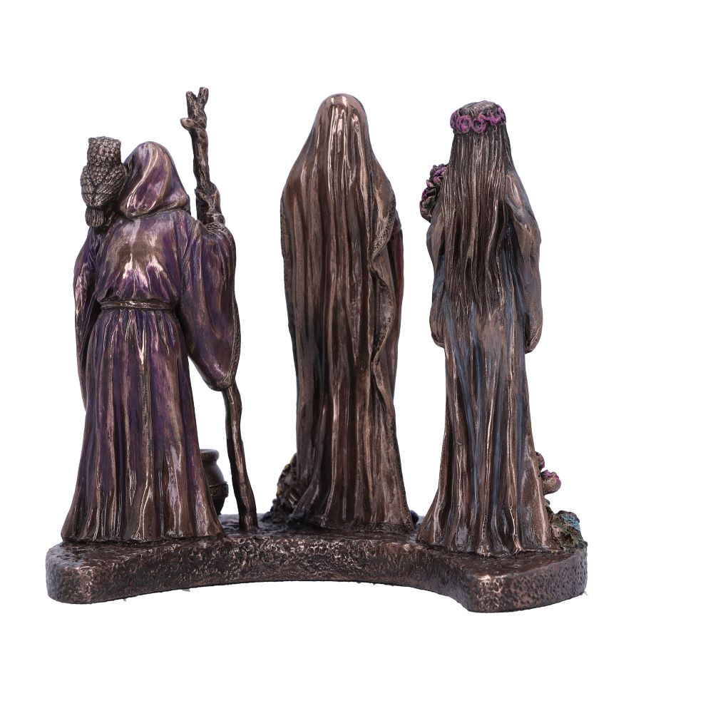 Drag image to spin Maiden, Mother and Crone Trio of Life 11.5cm