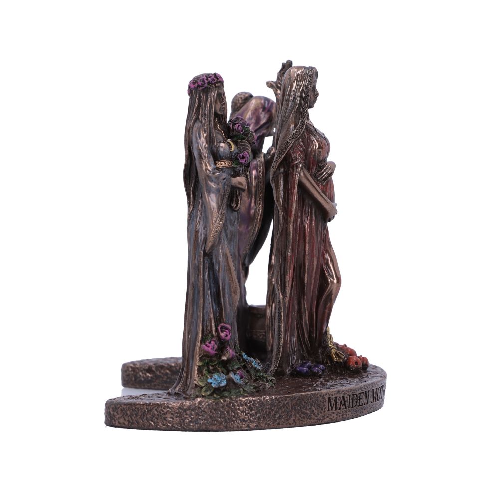 Drag image to spin Maiden, Mother and Crone Trio of Life 11.5cm