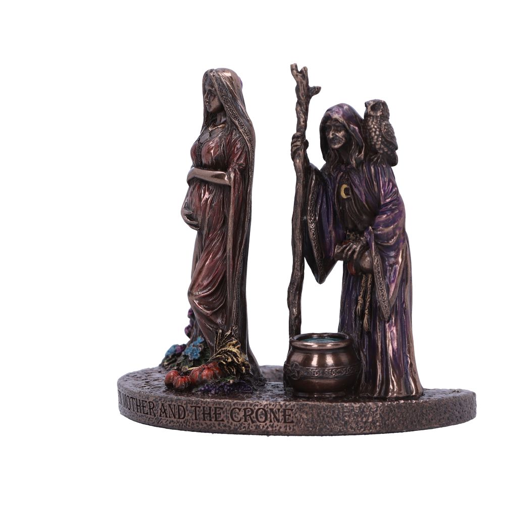 Drag image to spin Maiden, Mother and Crone Trio of Life 11.5cm