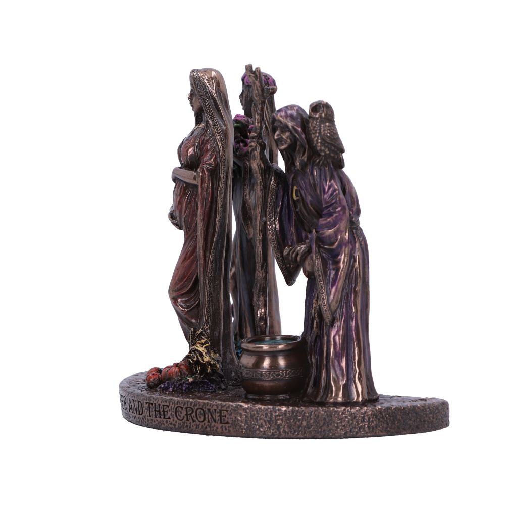 Drag image to spin Maiden, Mother and Crone Trio of Life 11.5cm