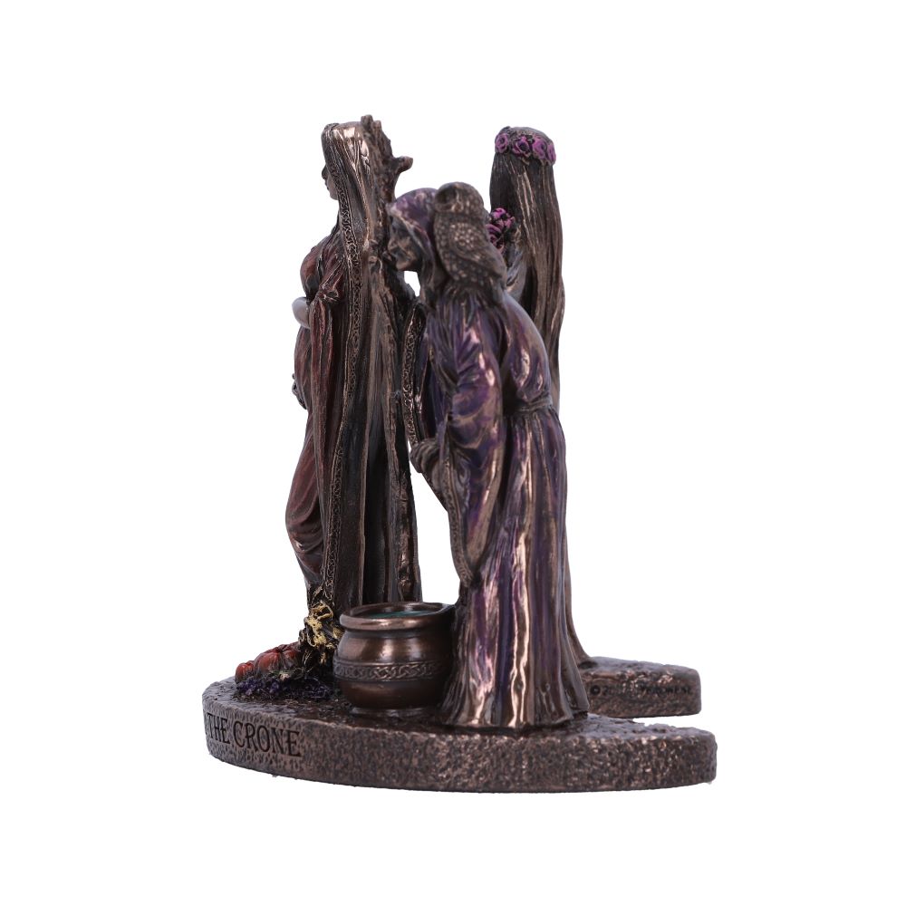 Drag image to spin Maiden, Mother and Crone Trio of Life 11.5cm