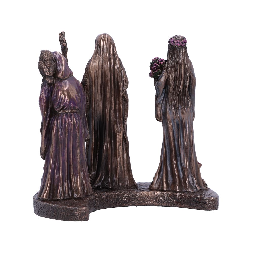 Drag image to spin Maiden, Mother and Crone Trio of Life 11.5cm
