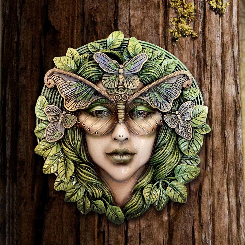 Fern Tree Spirit Wall Plaque 20cm
