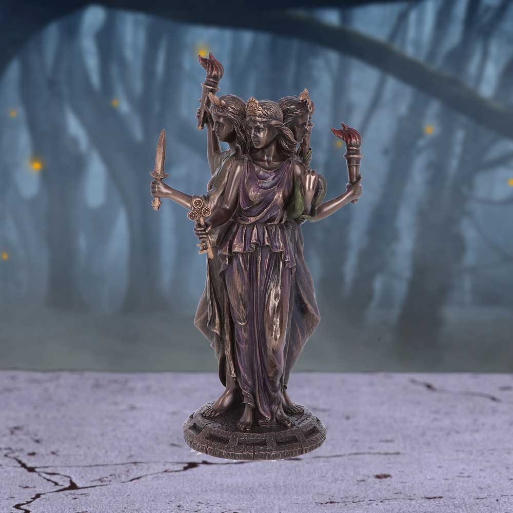 21cm Hecate Goddess of Magic Triple Goddess Ornament