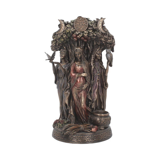 Maiden, Mother Crone 27cm Bronzed