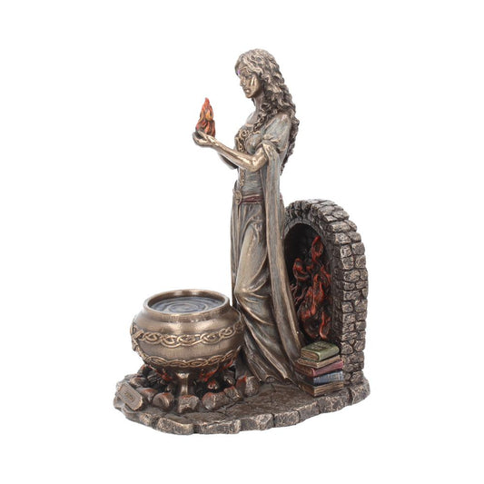 24.5cm Brigid Irish Goddess Bronze Figurine