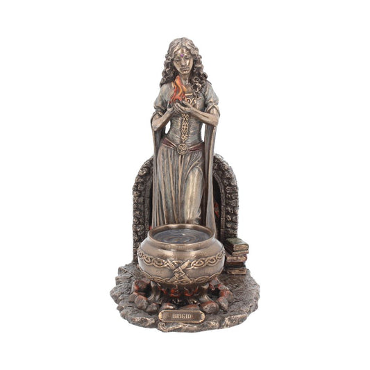 24.5cm Brigid Irish Goddess Bronze Figurine