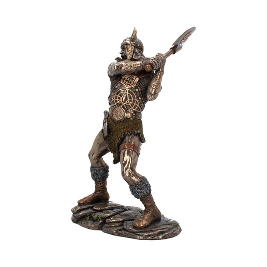 28.5cm Berserker bronze Viking medium warrior