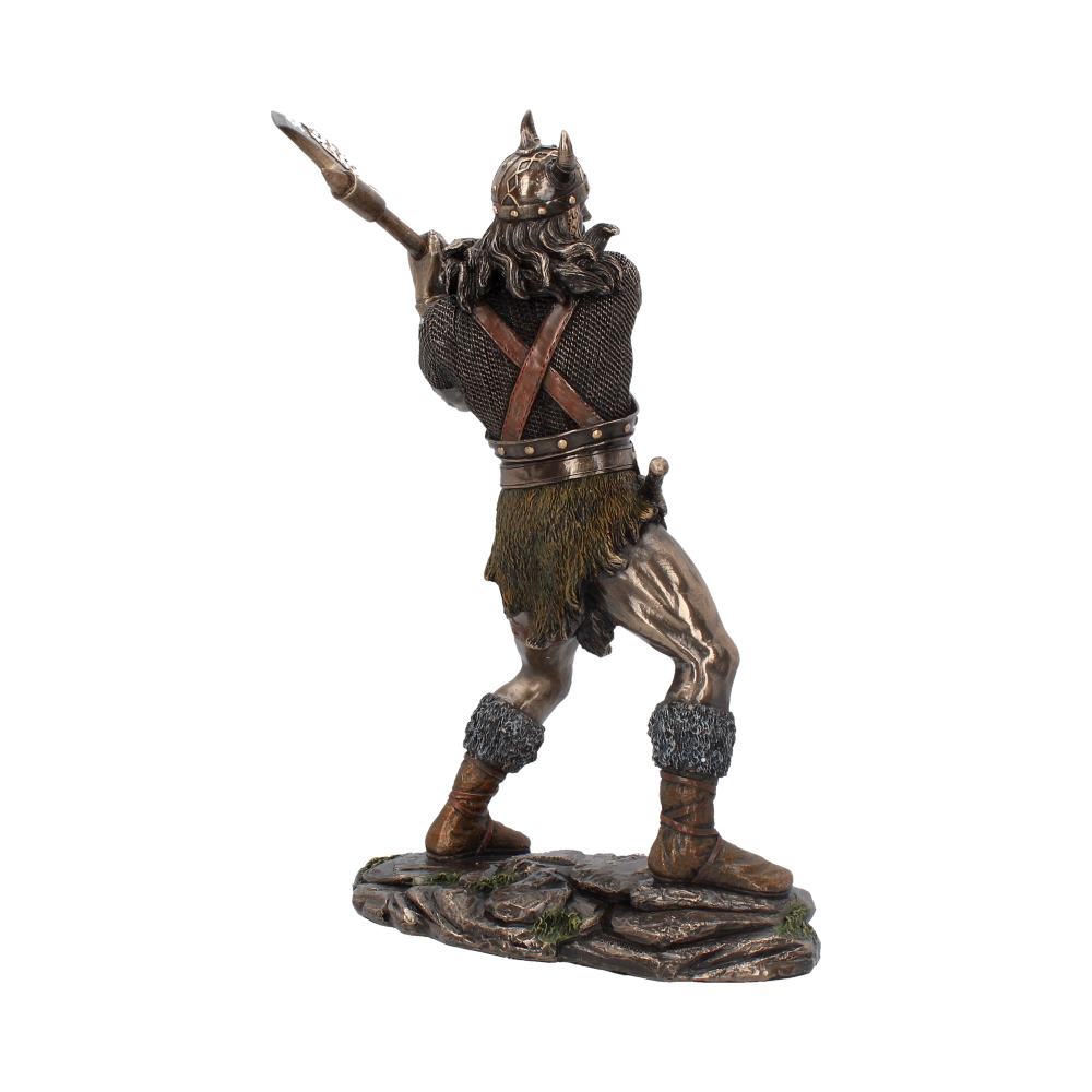 28.5cm Berserker bronze Viking medium warrior