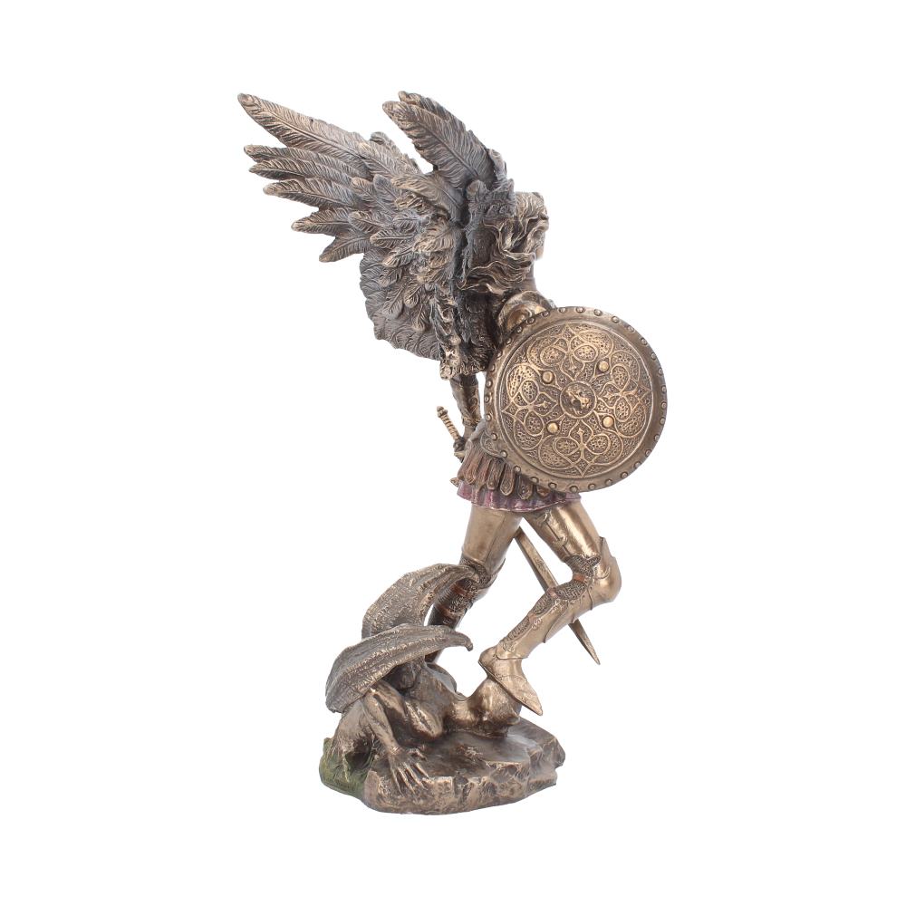 Bronzed Archangel Michael Figurine 33cm